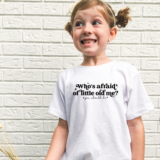 Little Old Me Kids Shirt