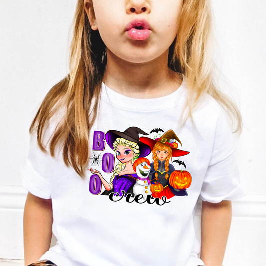 Halloween Queen and Princess Sister Shirt