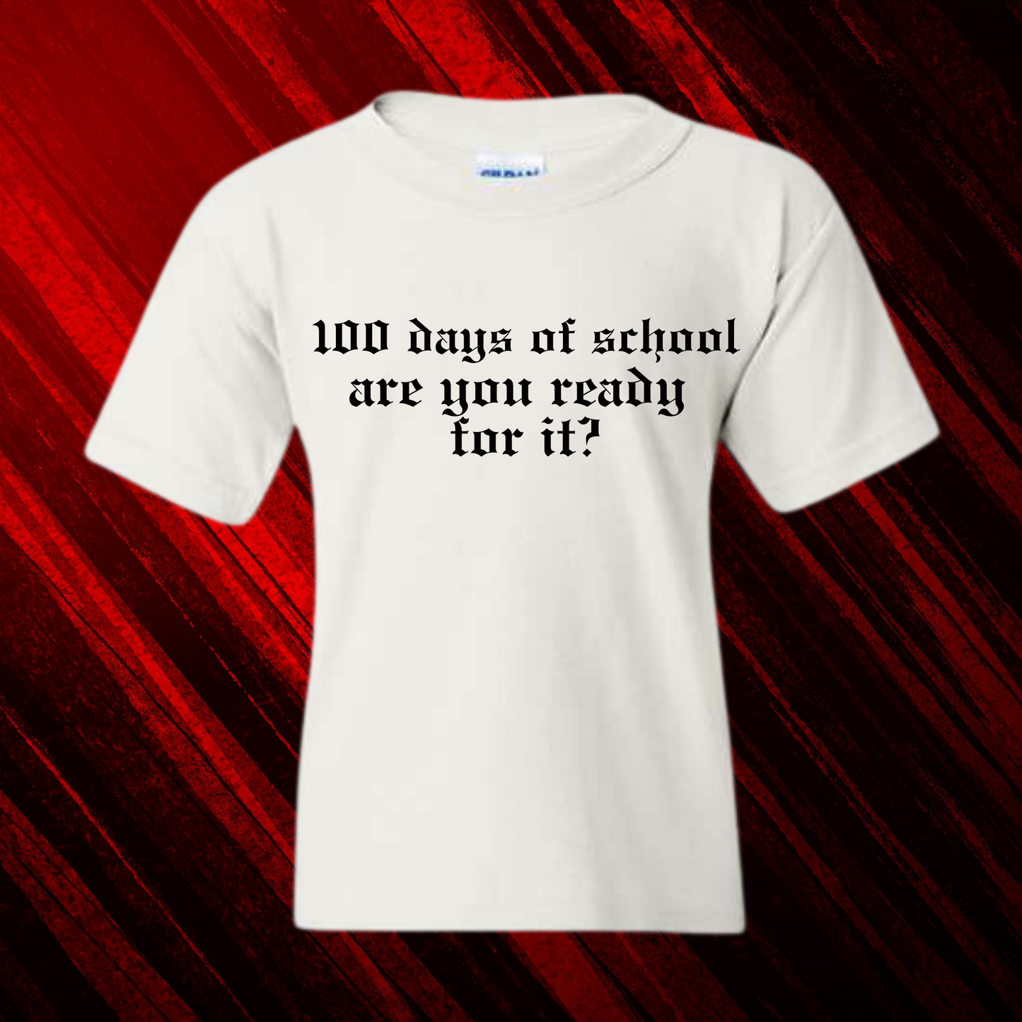 100 Days of School Shirt- Rep Shirt