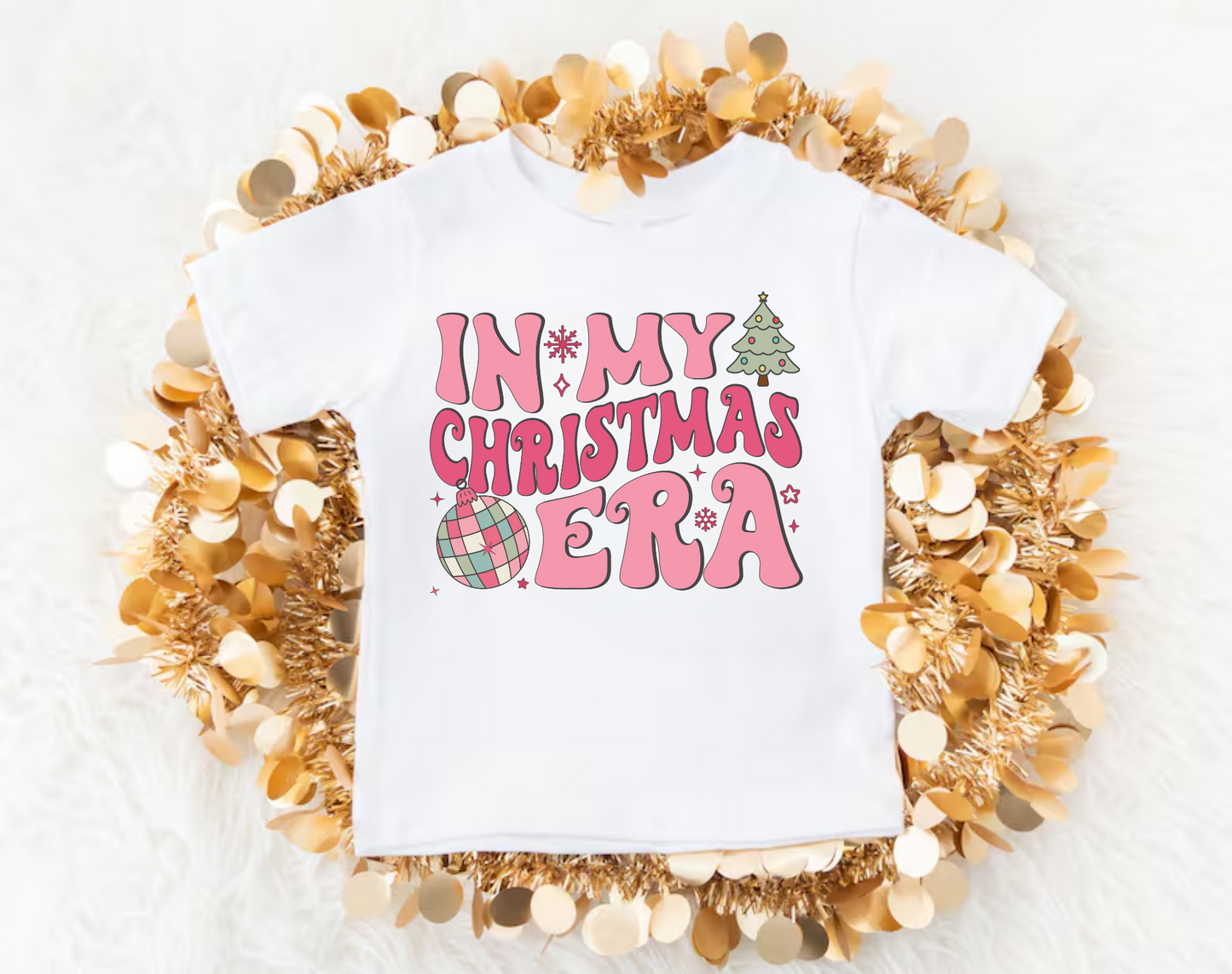 Christmas Era Shirt for Kids | Pink Christmas Shirt