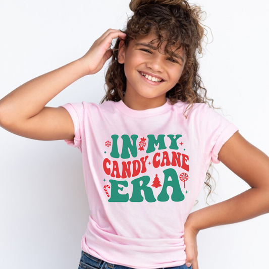 In My Candy Cane Era Shirt for Kids