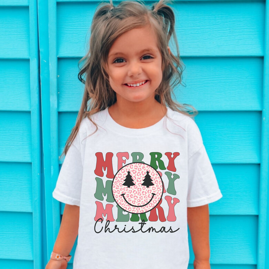 Merry Christmas Shirt for Girls