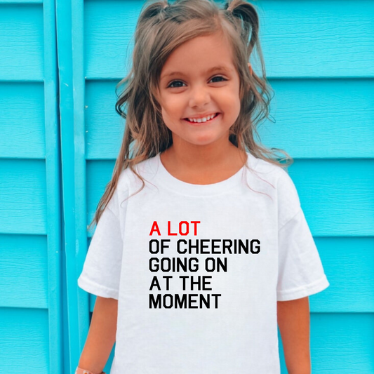 A Lot of Cheer Shirt for girls