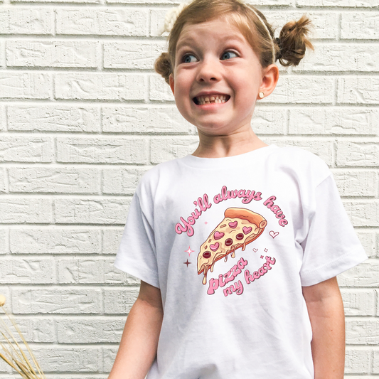 Pizza My Heart | Kids Valentine's Day Shirt