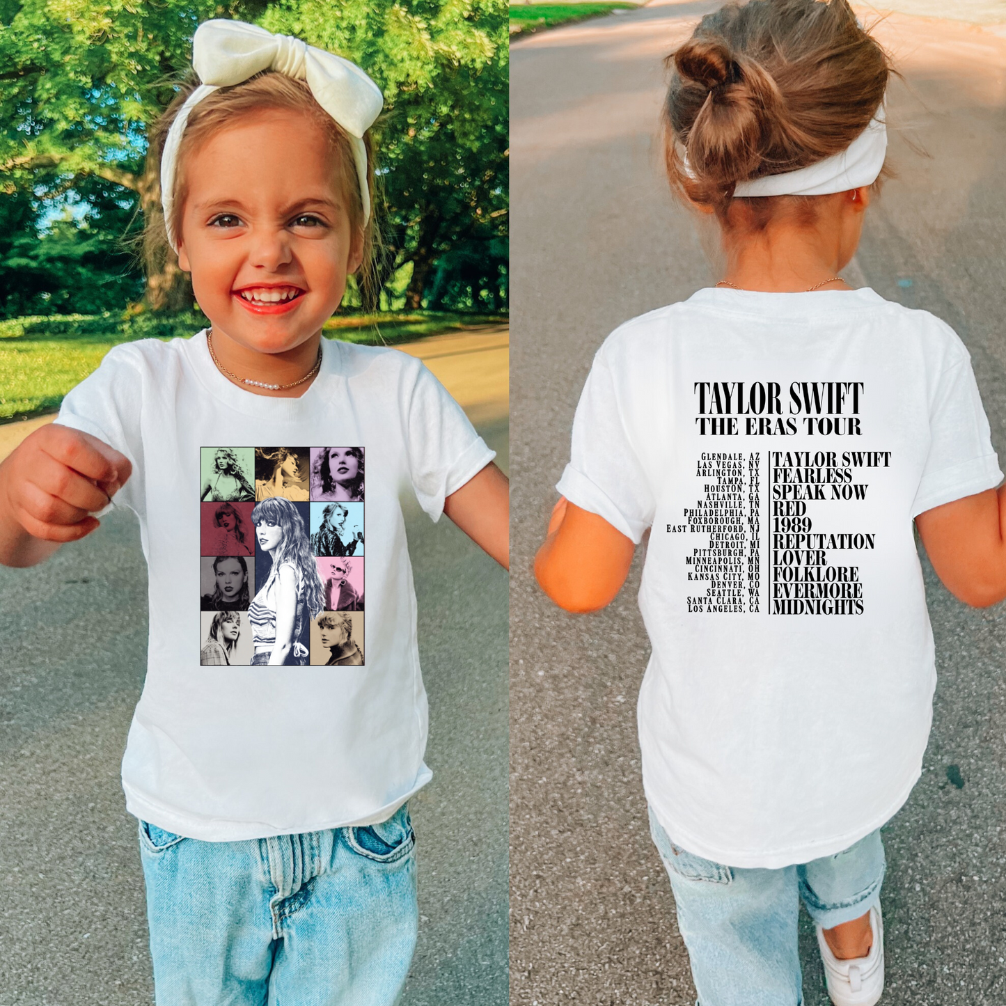 Girls Double Sided Concert Shirt