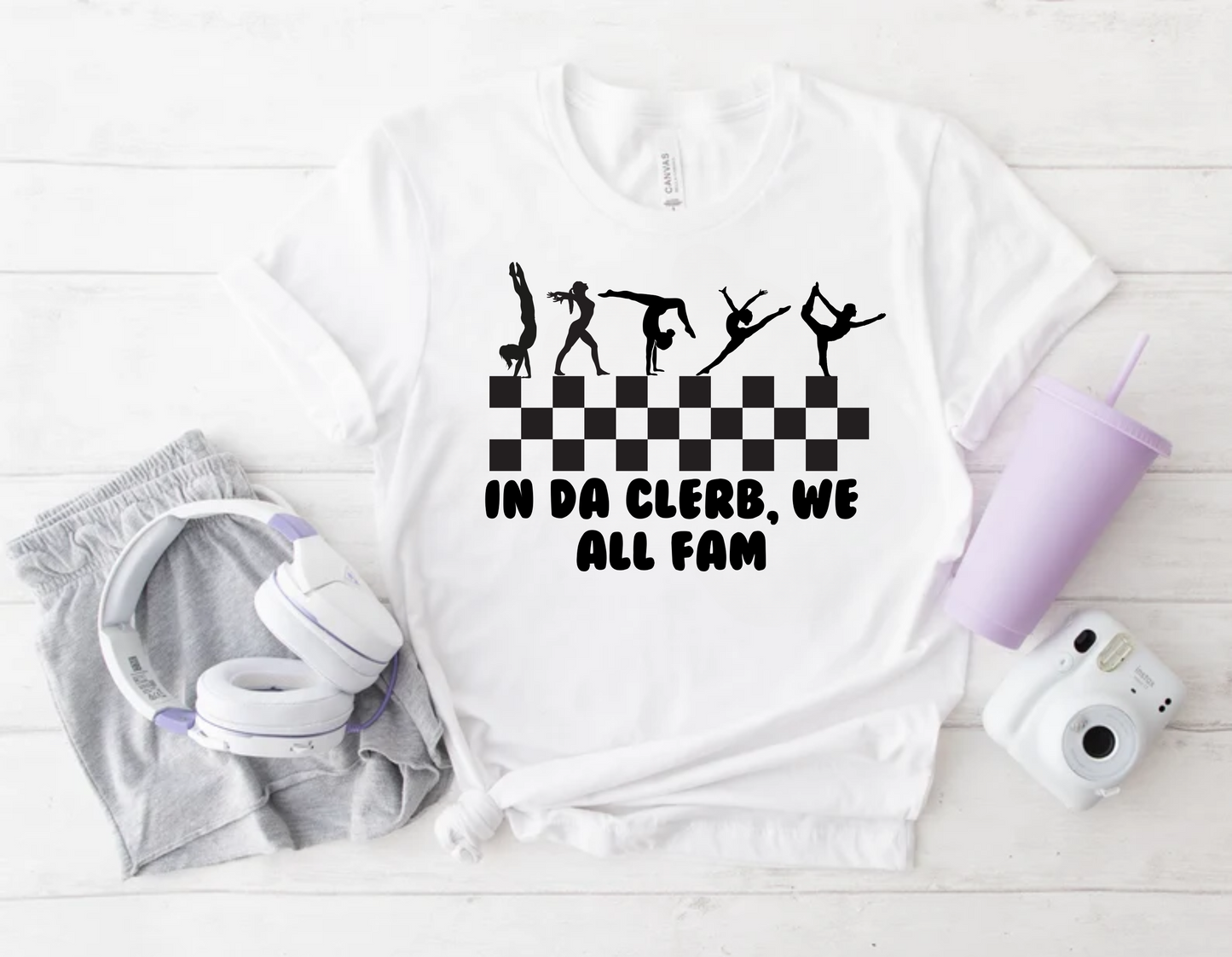 In Da Clerb | Gymnastics Shirt for Kids and Teens