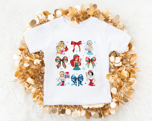 Christmas Princess Shirt for Kids