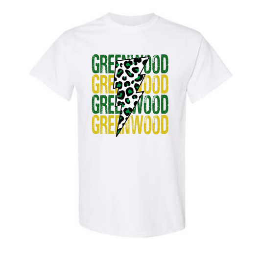 Greenwood Leopard Lightening Bolt