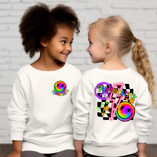 Gymnastics Crewneck Sweatshirt for Kids