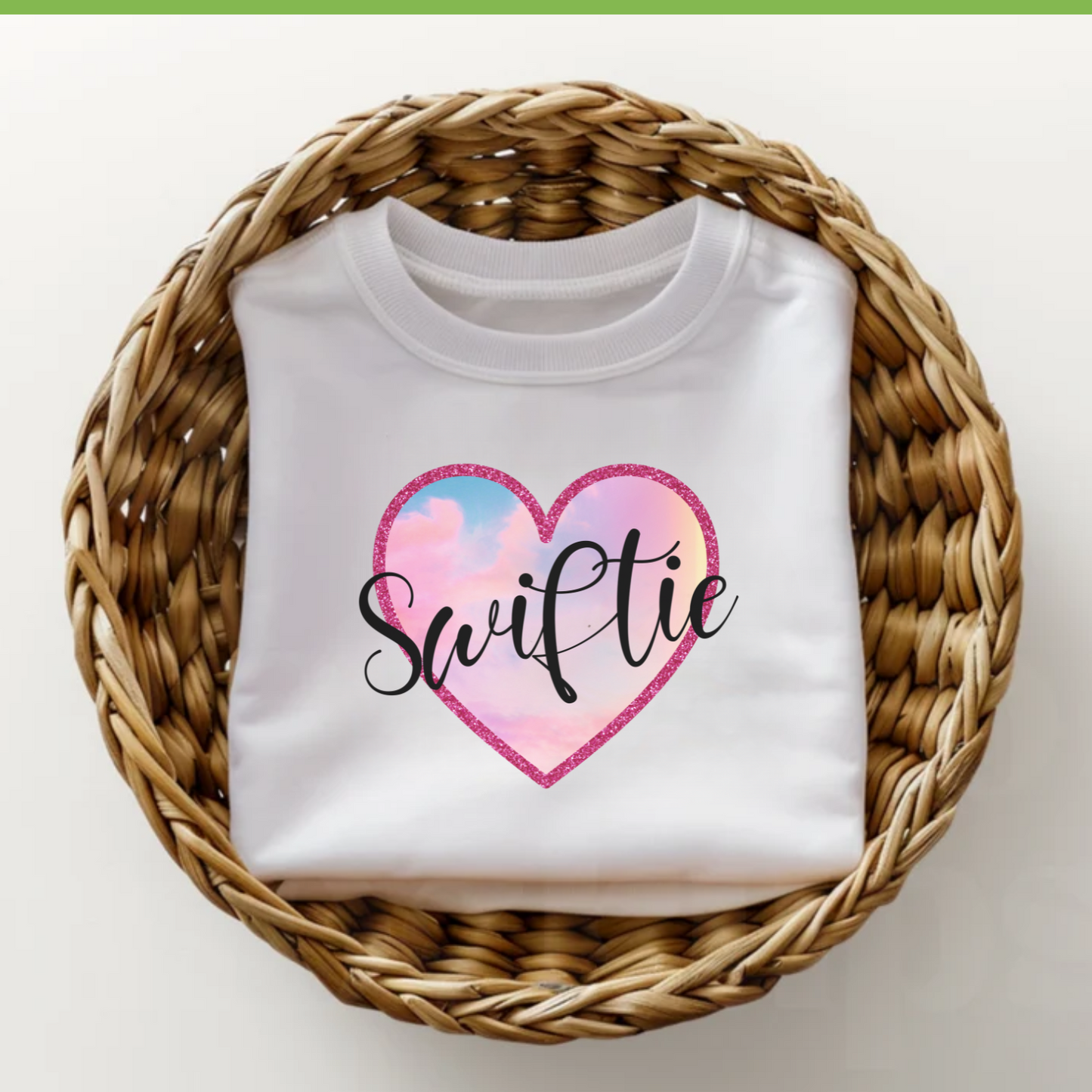 TS Love-r Heart Crewneck for Kids