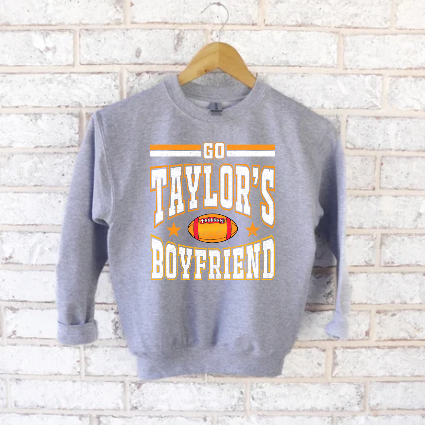 Go Boyfriend Crewneck for Kids