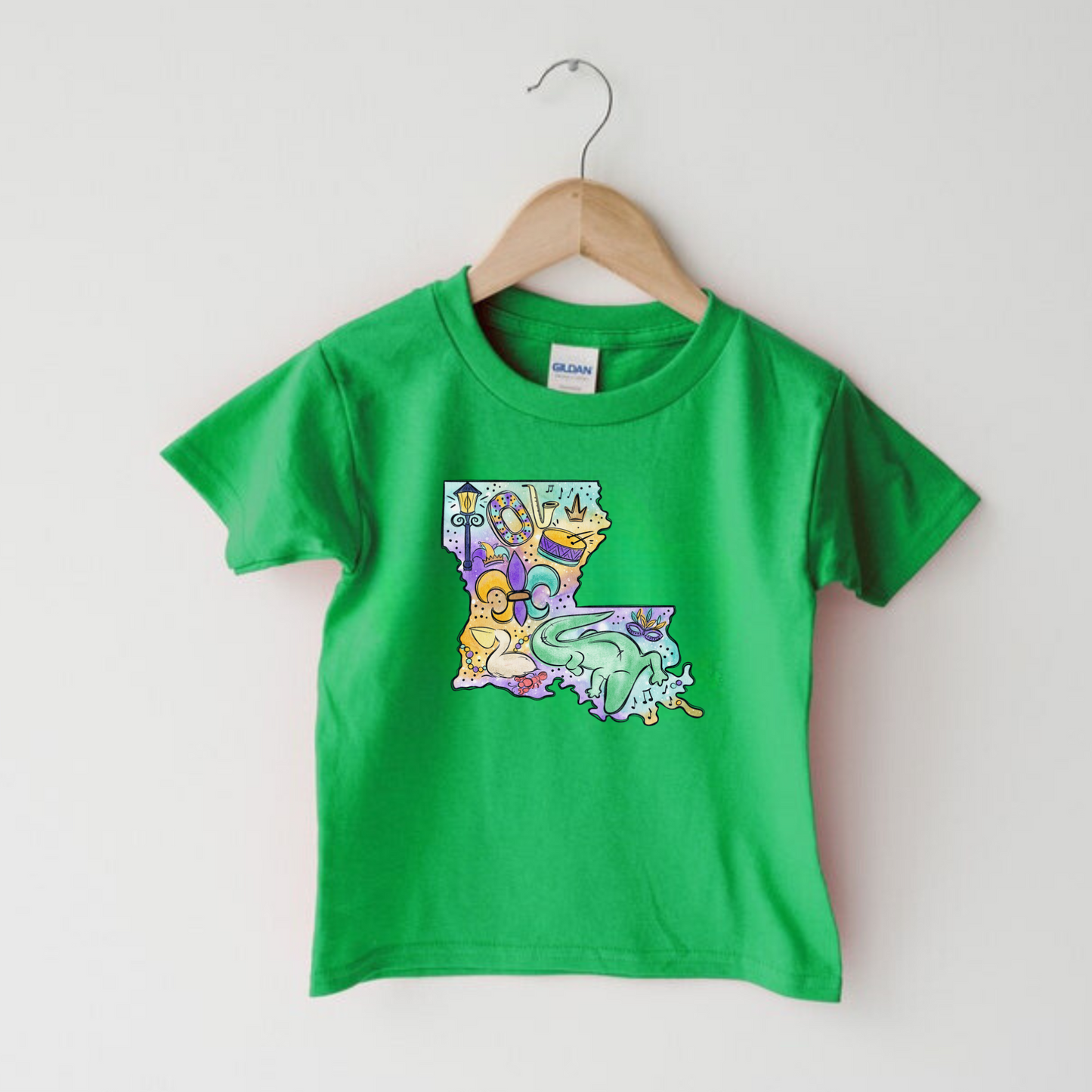 Cute Mardi Gras Shirt for Kids