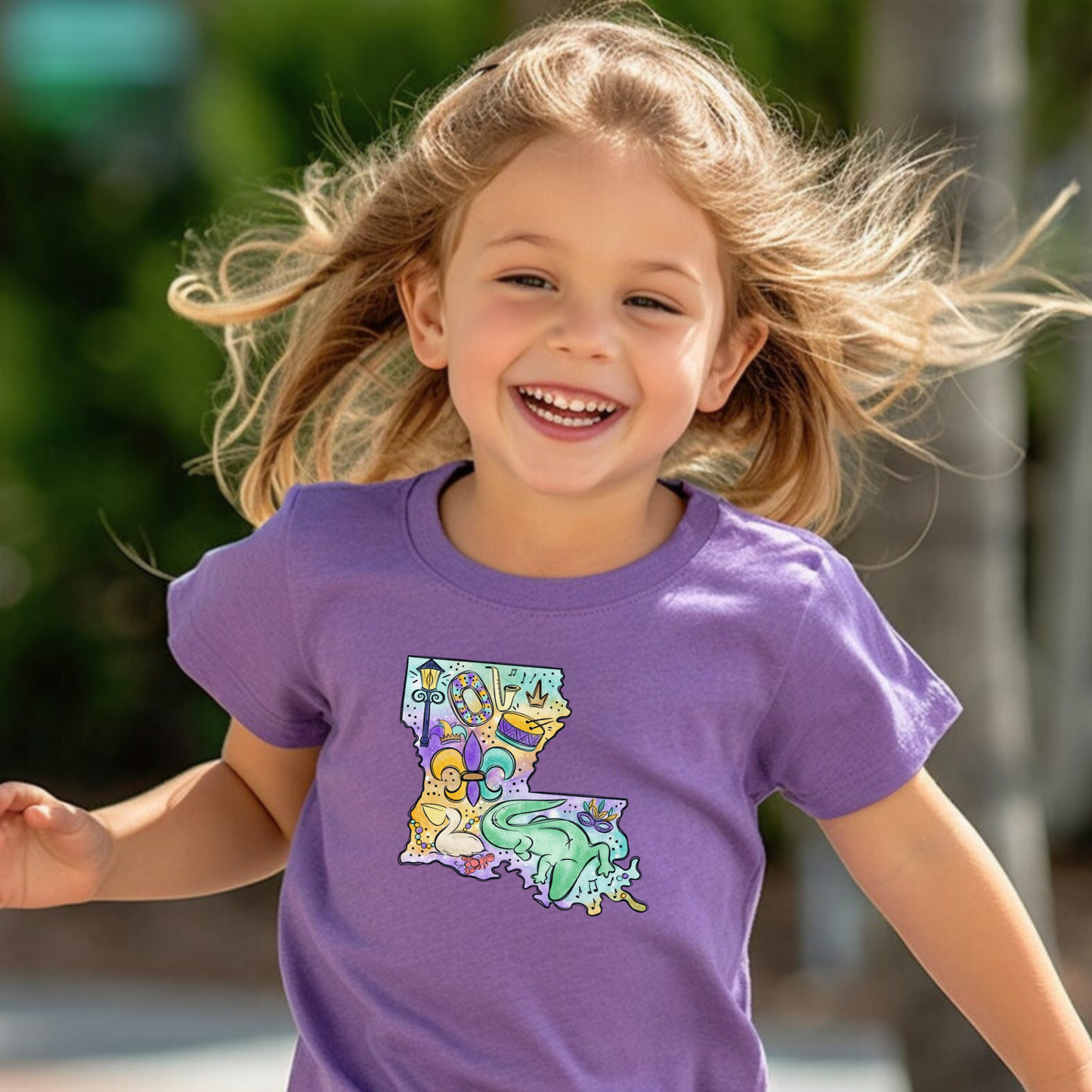 Cute Mardi Gras Shirt for Kids