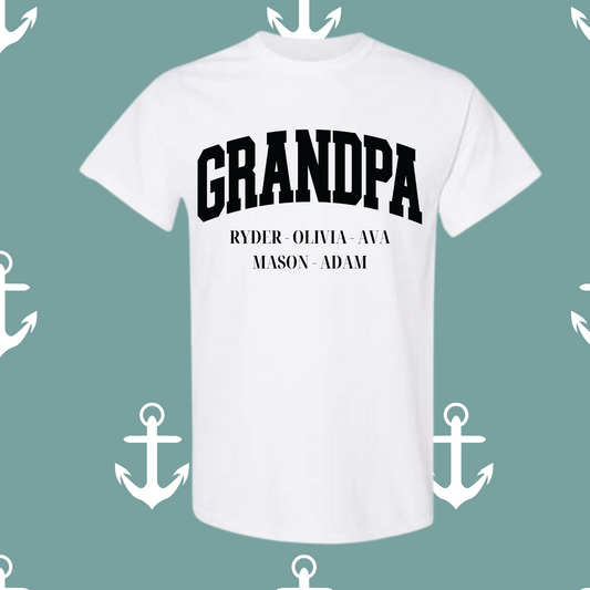 Custom Grandpa Shirt