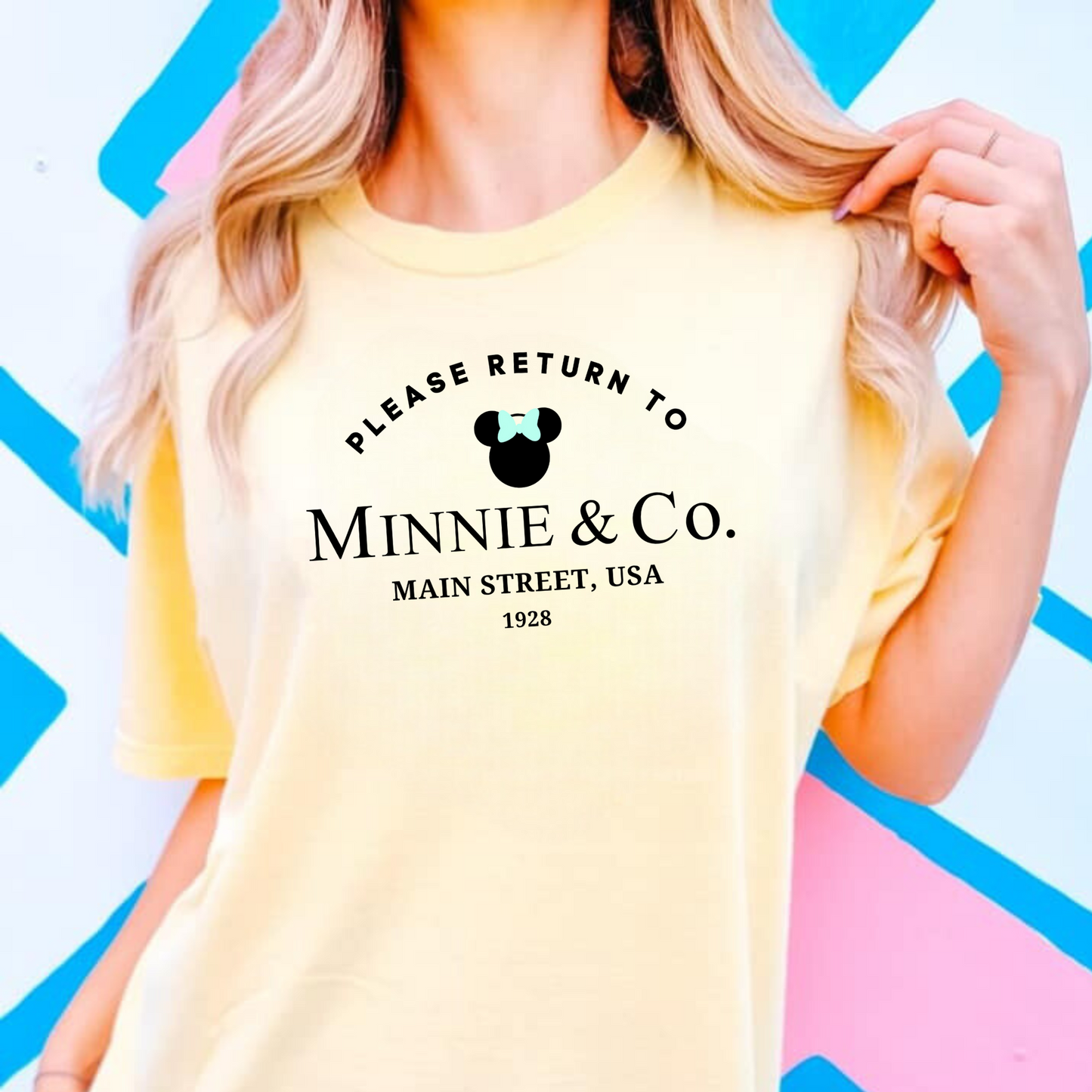 Please Return to Minnie Shirt for Women