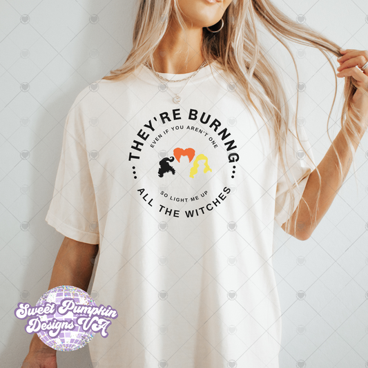 Burning Witches Shirt