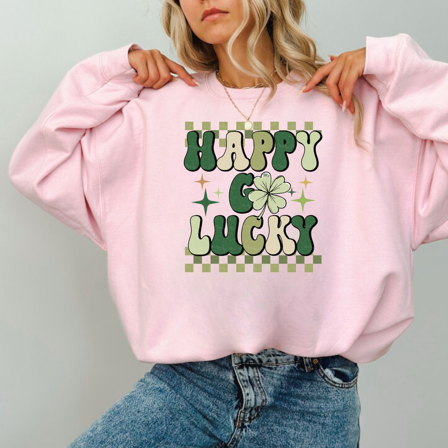 Happy Go Lucky St. Patrick's Day Sweatshirt