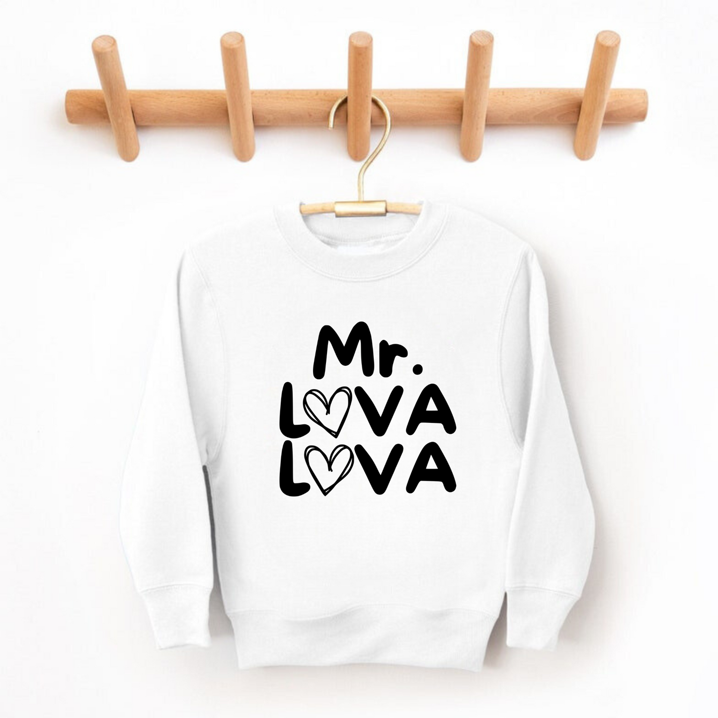 Mr. Lova Lova Toddler Sweatshirt