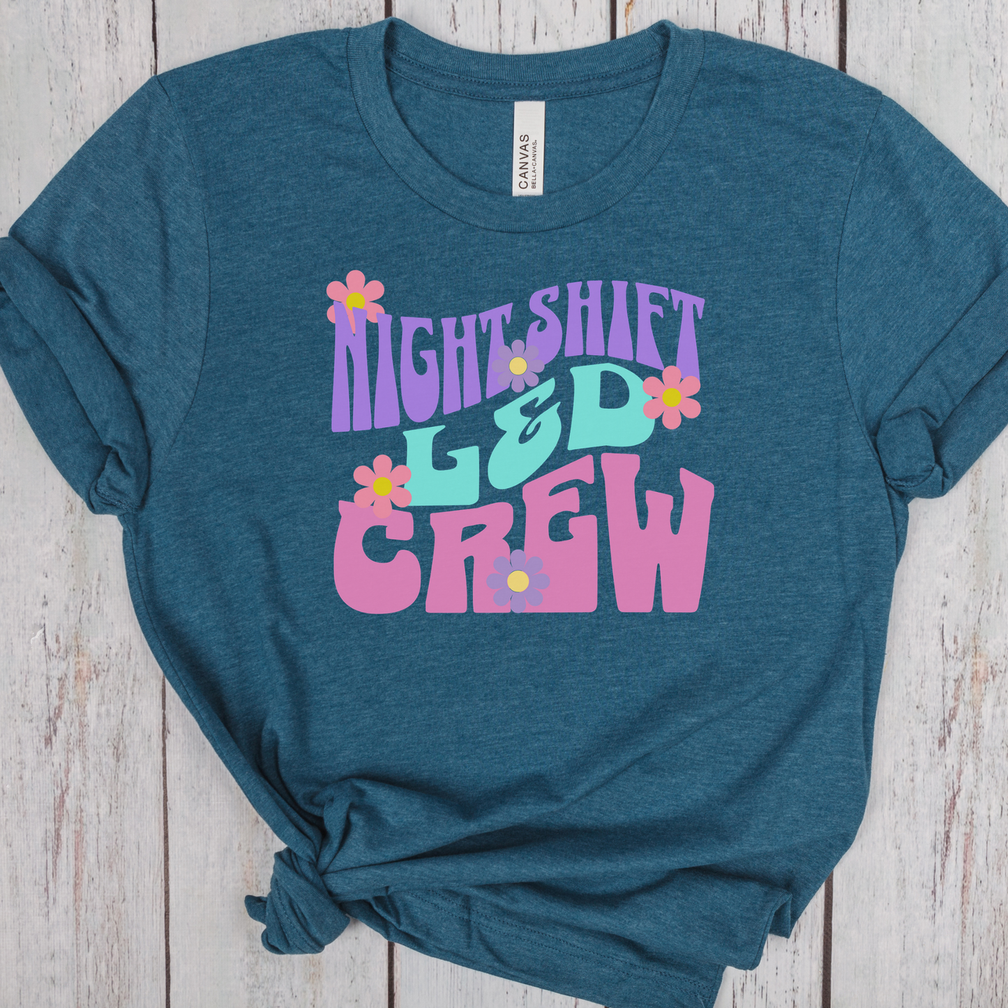 Night Shift L&D Crew Shirt