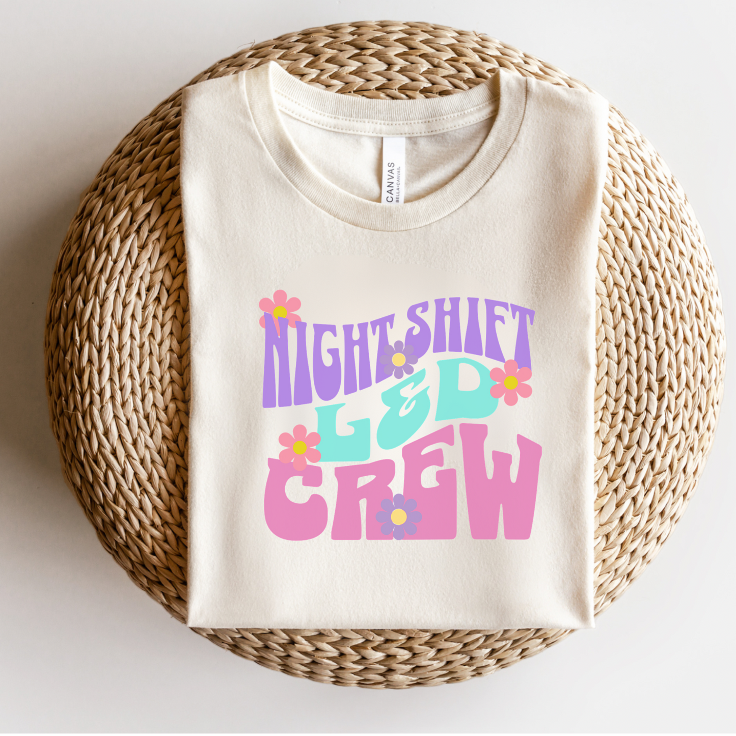 Night Shift L&D Crew Shirt