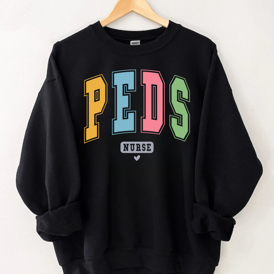 Pediatric Nurse Crewneck Sweatshirt