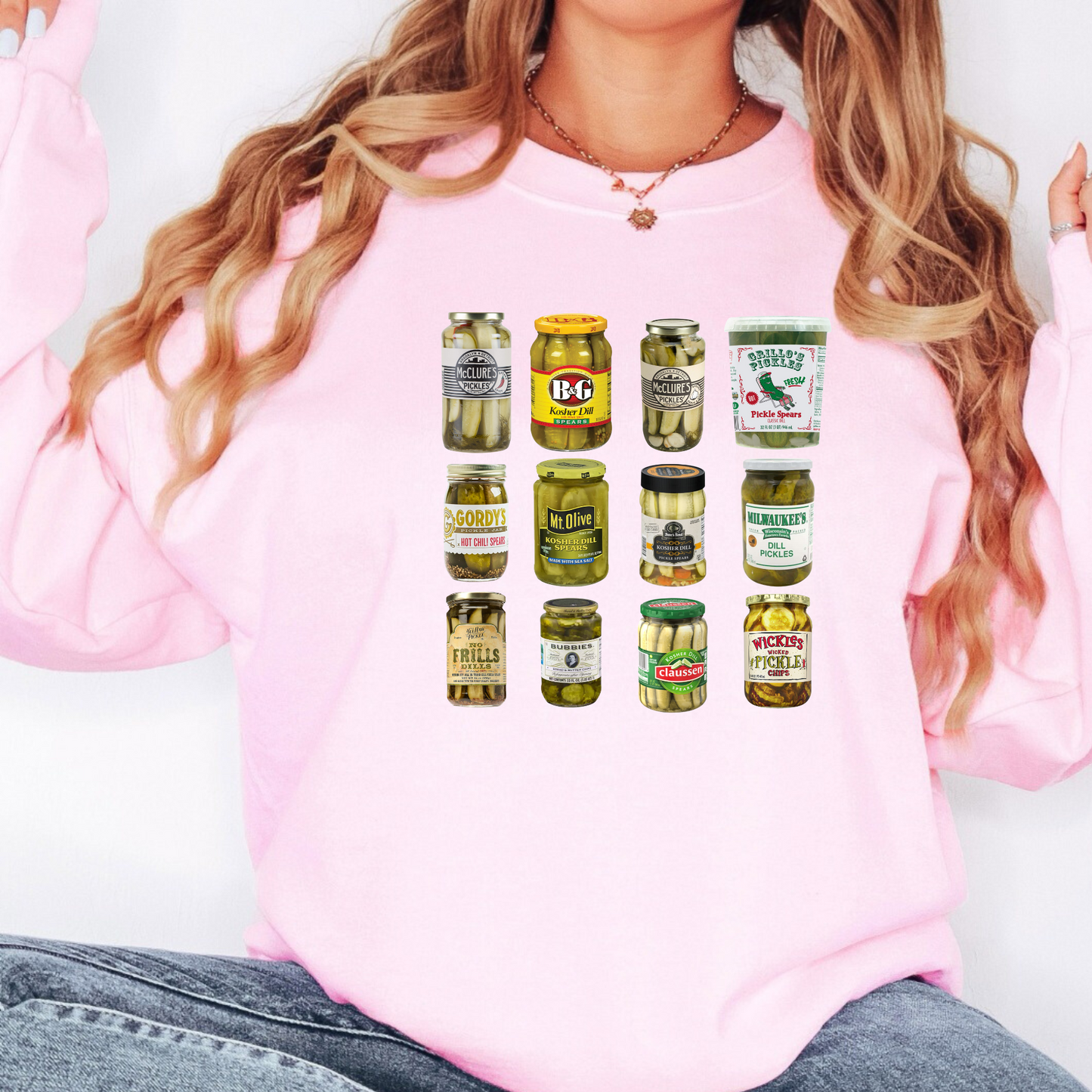 Vintage Pickle Sweatshirt | Pickle Jar Sweatshirt