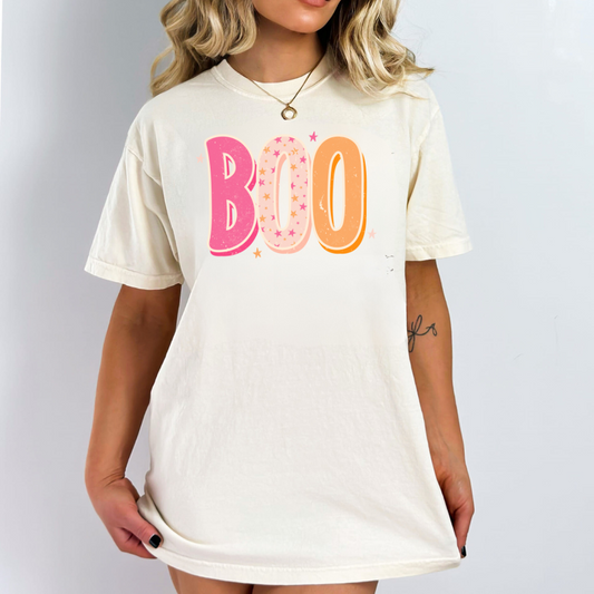 This cute and trendy shirt is perfect for women looking to make a statement during the spooky season. Shop now and add this unique Halloween shirt to your collection!