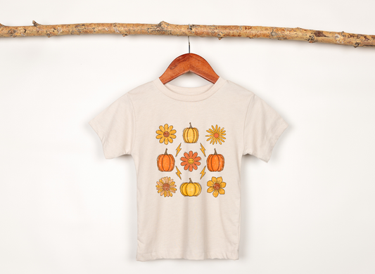 Retro fall shirt for kids.