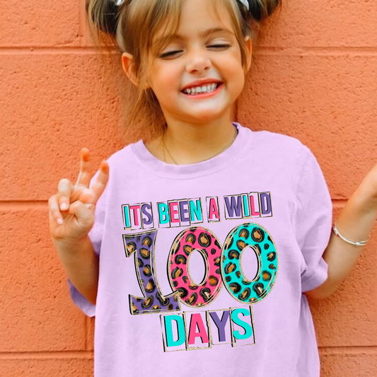 100 Wild Days of School Shirt