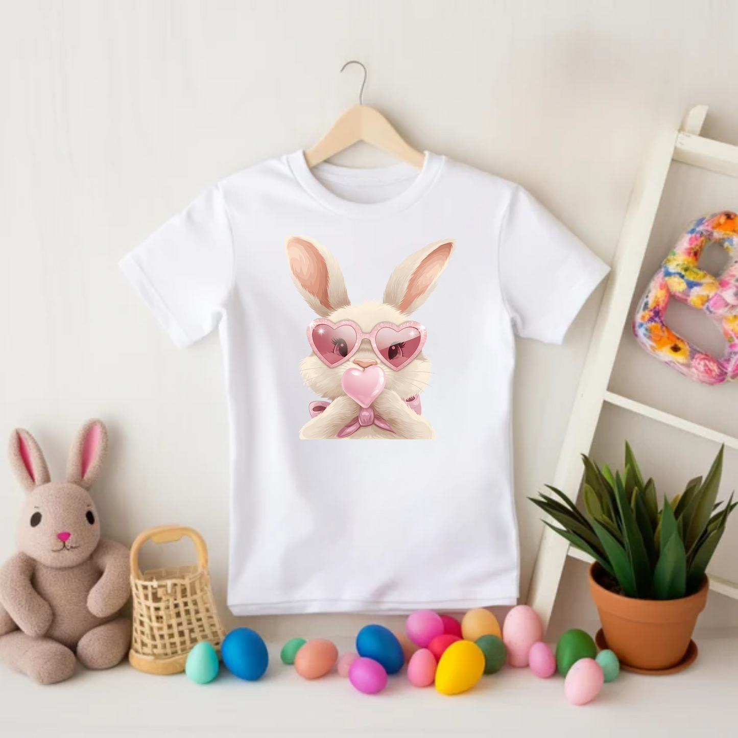 Easter Bunny Shirt for Girls