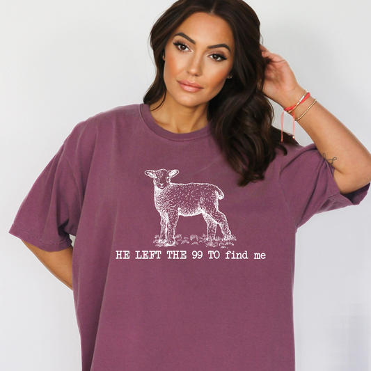 He Left the 99 | Bible Verse Shirt