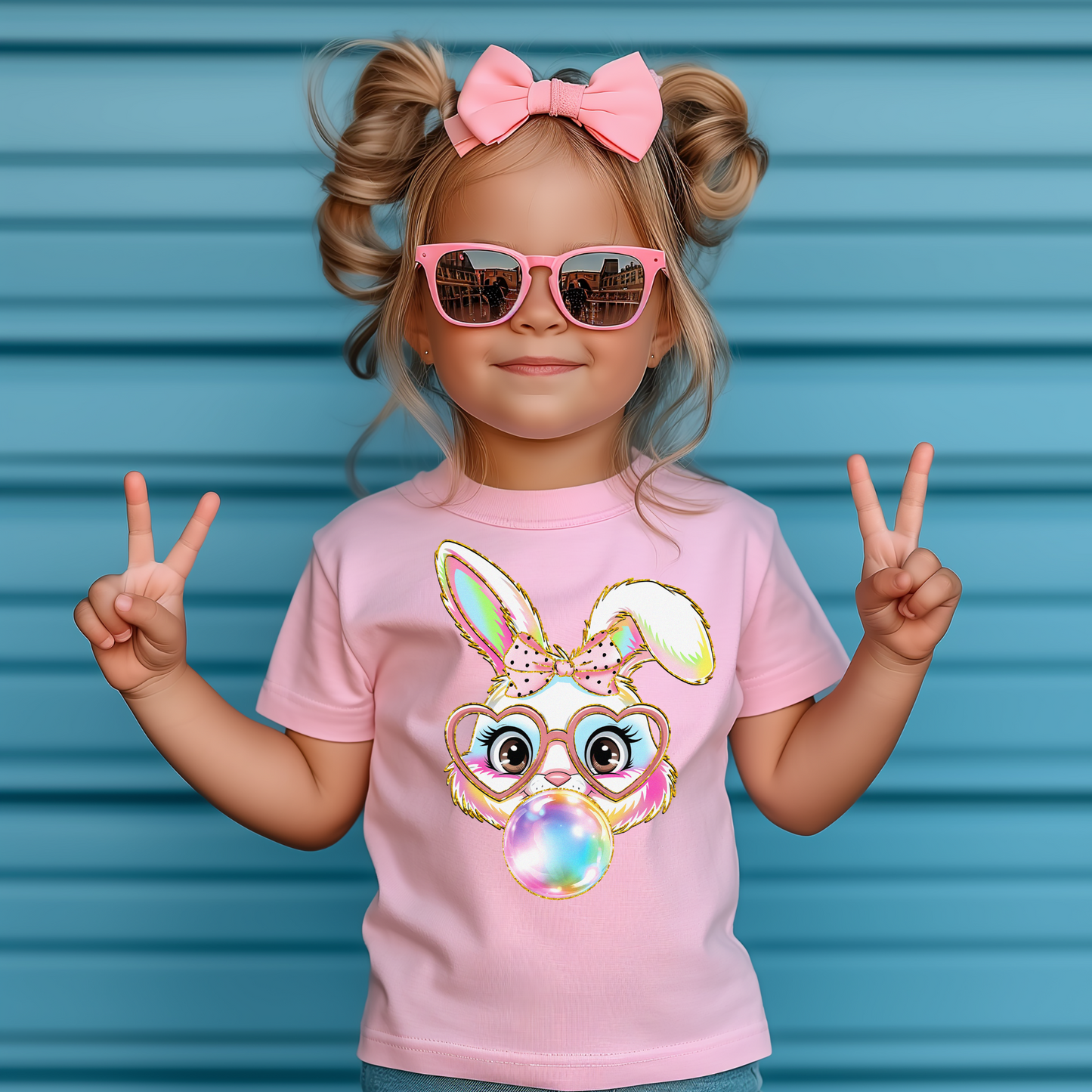 Easter Bunny Shirt for Girls