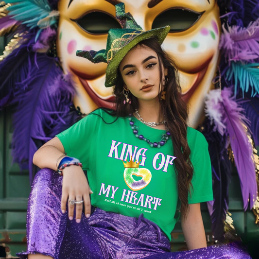 Mardi Gras King Cake of My Heart Shirt