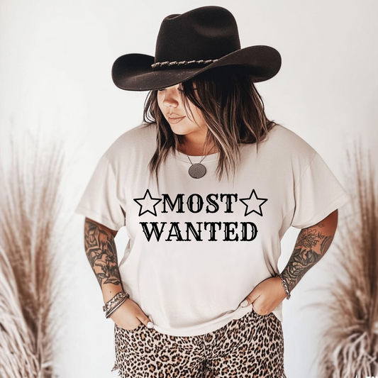 Most Wanted | Funny Cowgirl Shirt