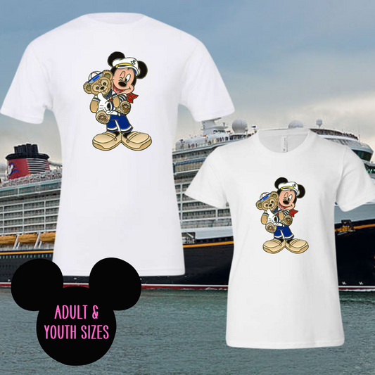 Mouse & Teddy Bear Cruise Shirt for Adults and Youth