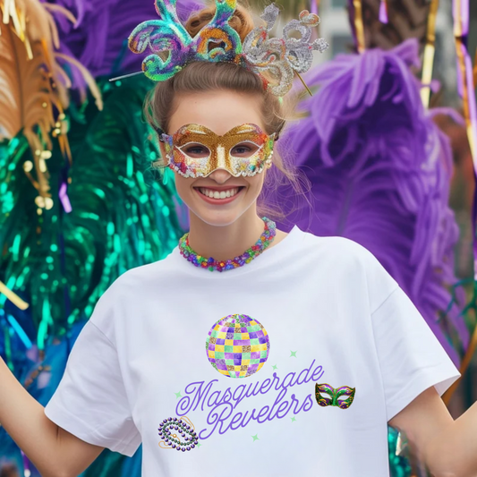 Mardi Gras Masquerade Shirt