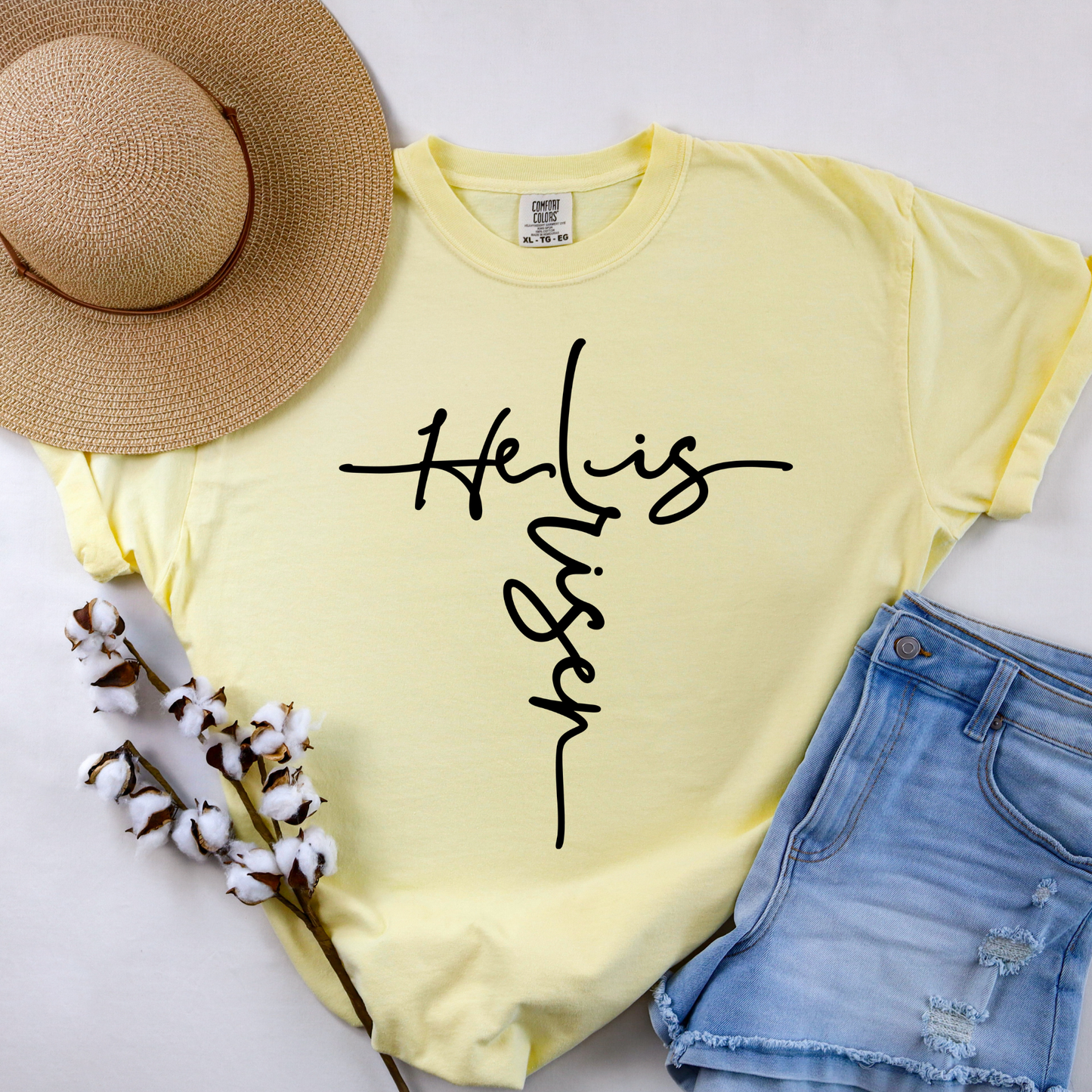 He Is Risen Shirt | Christian Easter Shirt for Women