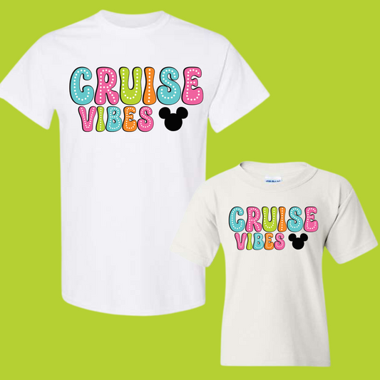 Cruise Vibes | Cruise Shirt for Adults and Youth