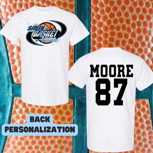 PERSONALIZED Smith Basketball Design 16 - FRONT & BACK/SLEEVE