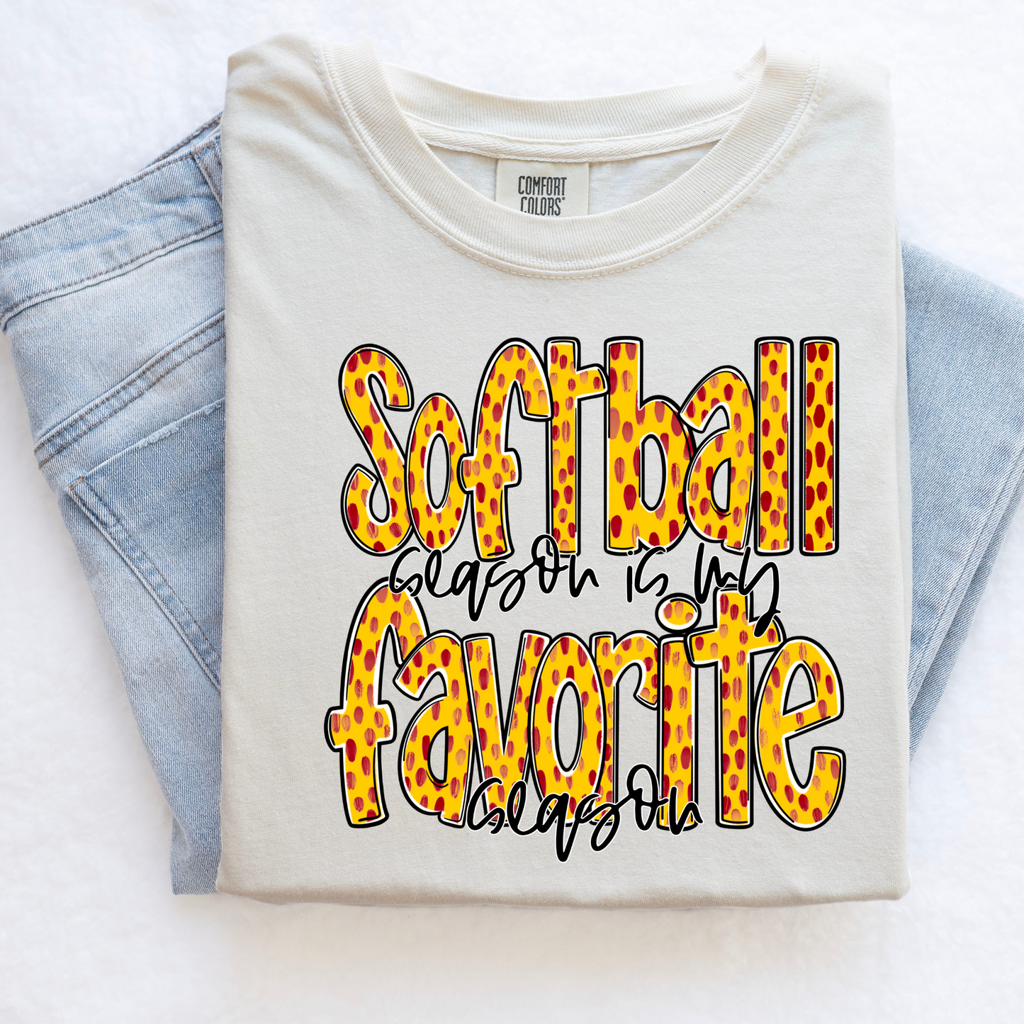 Softball Season Is My Favorite Season Shirt