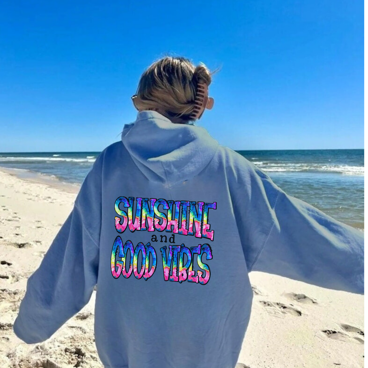 Sunshine And Good Vibes Hoodie