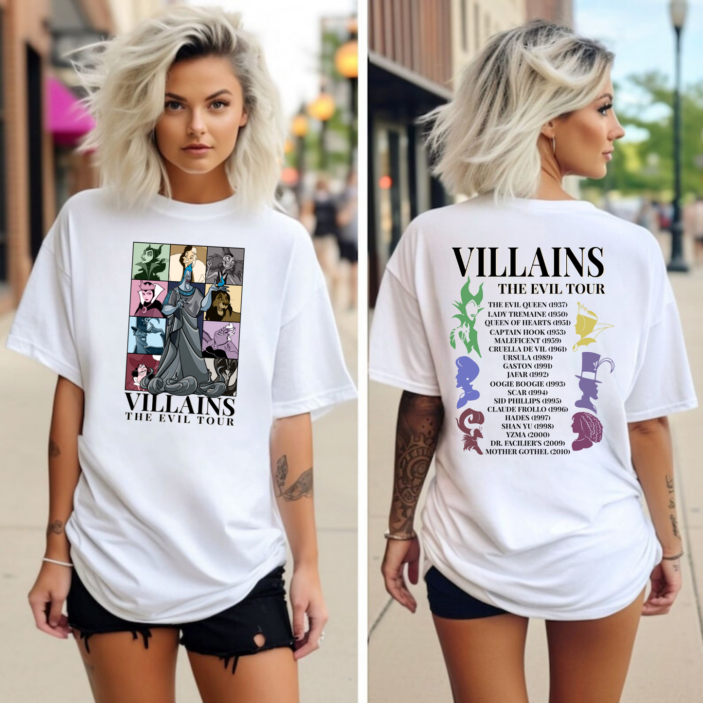 Villain Eras Tour shirt.