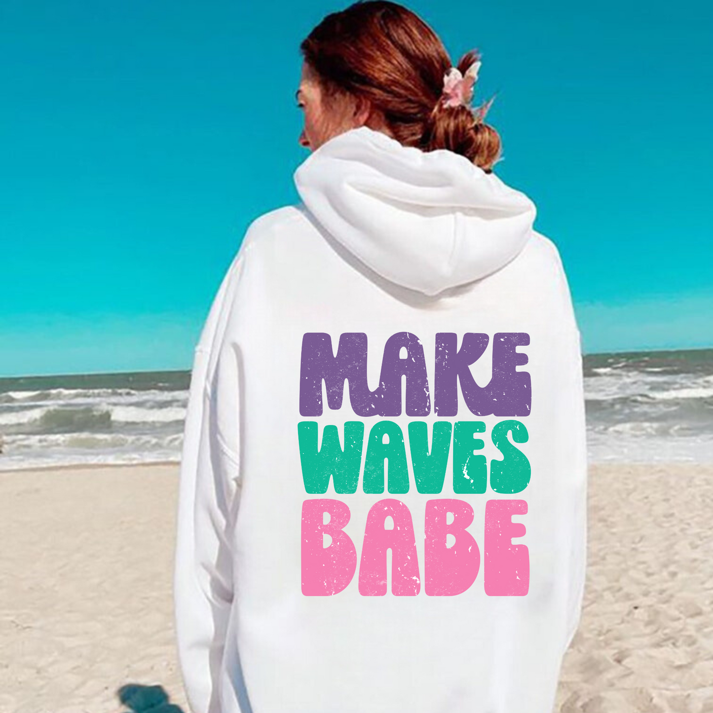 Make Waves Babe Hoodie