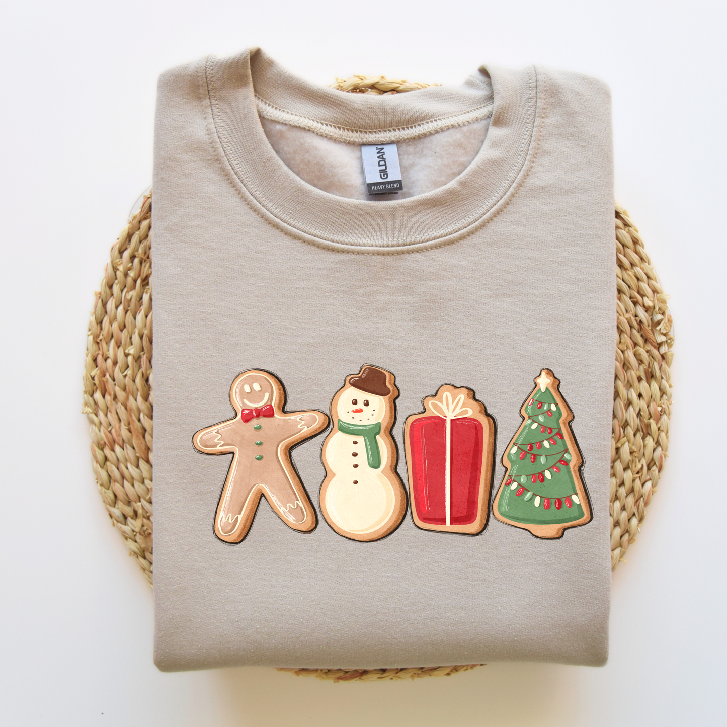 Gingerbreaad Cookies Crewneck Sweatshirt