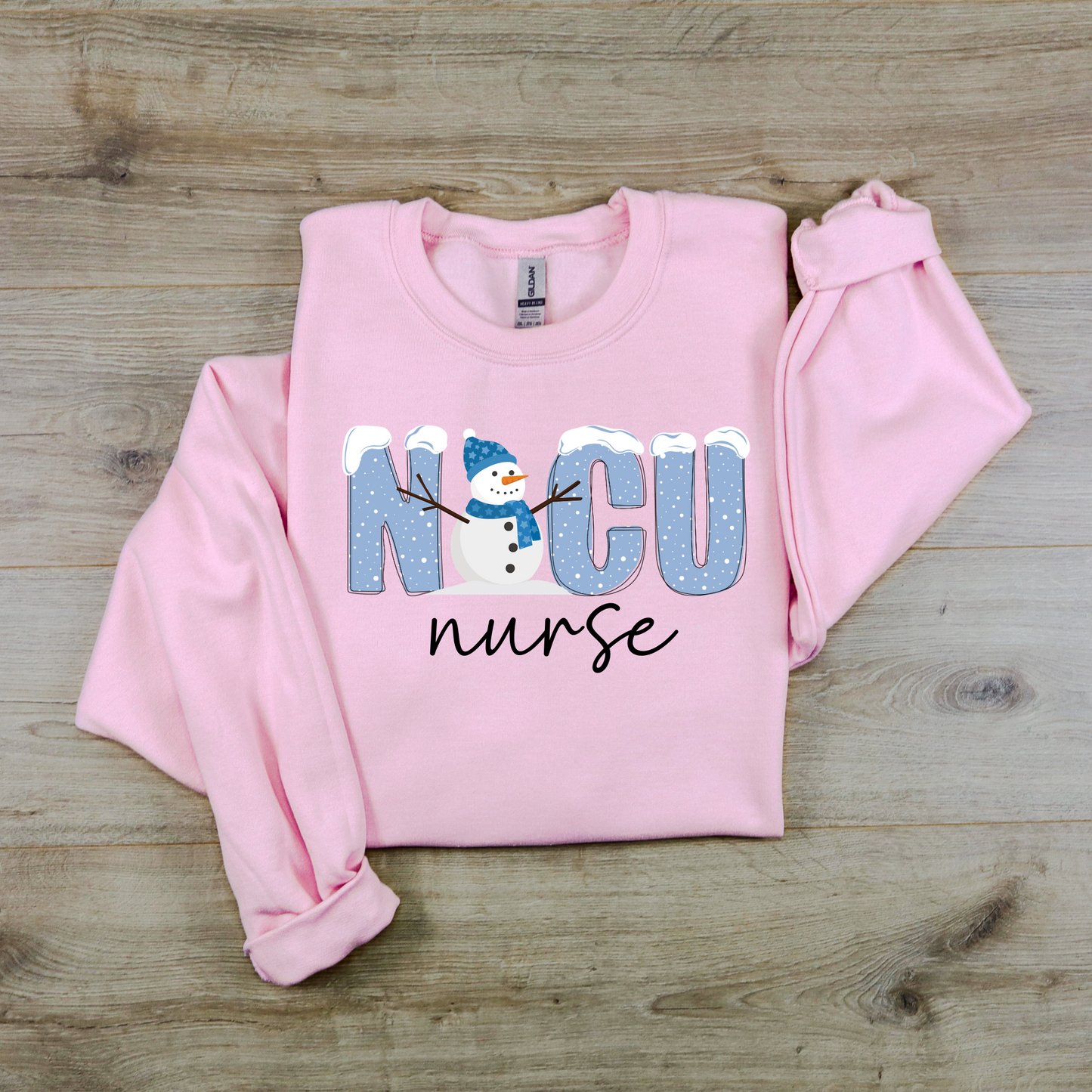 NICU nurse crewneck sweatshirt