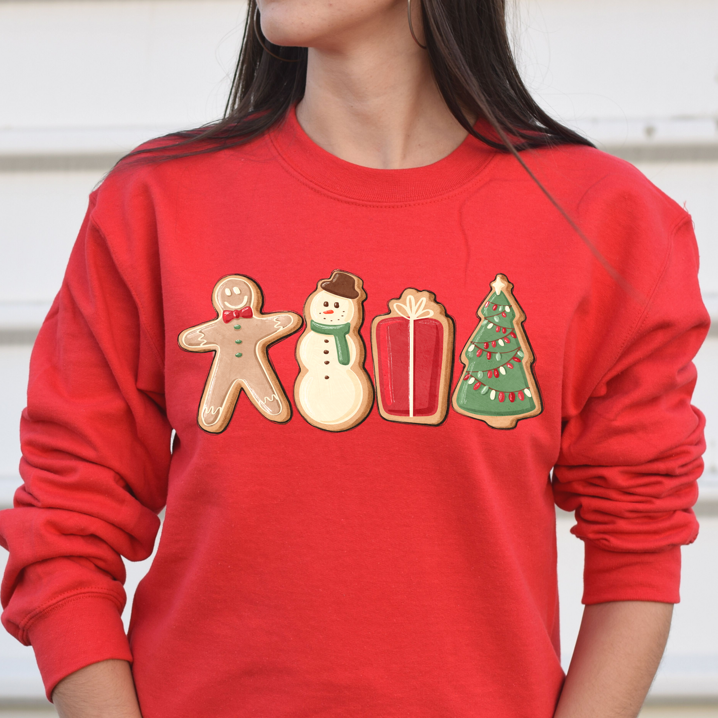 Gingerbreaad Cookies Crewneck Sweatshirt