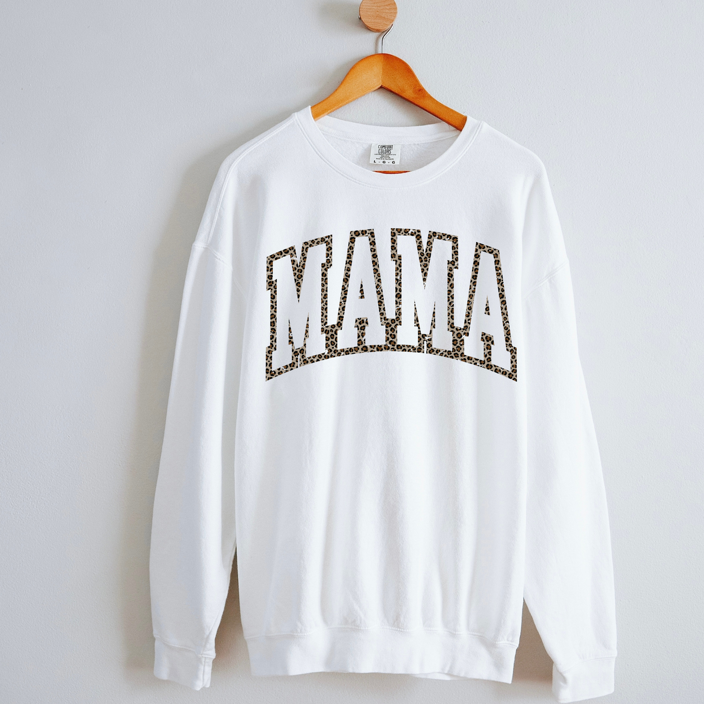 Leopard Mama Crewneck Sweatshirt