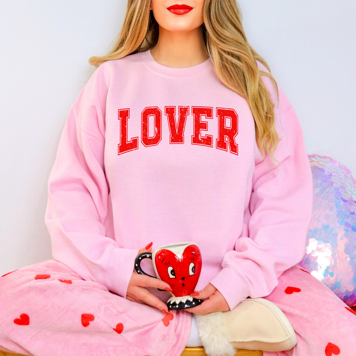 Lover Valentine's Day Crewneck Sweatshirt