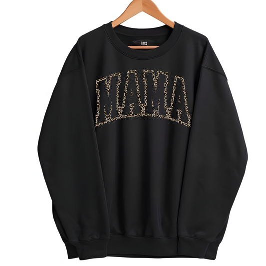 Leopard Mama Crewneck Sweatshirt