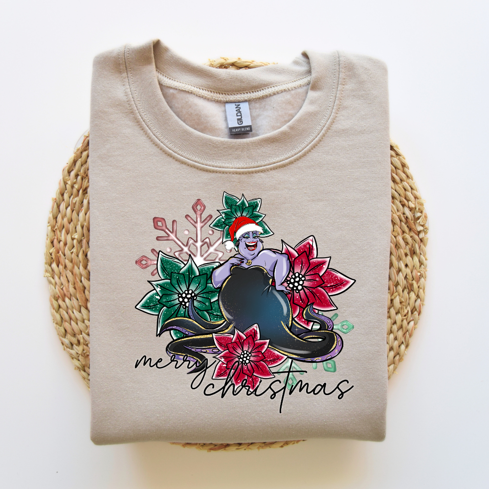 Sea Witch Christmas Crewneck Sweatshirt